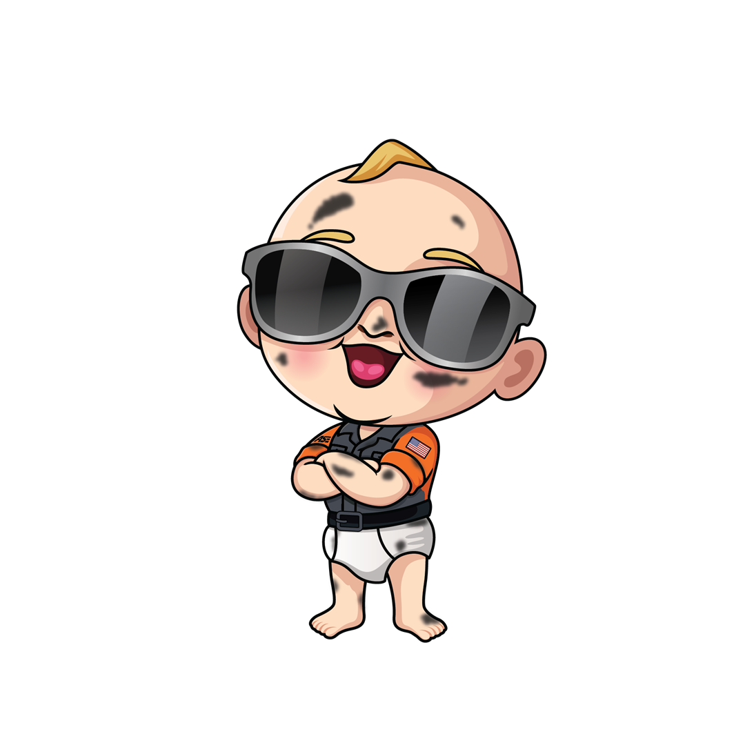 Kid with sunglasses